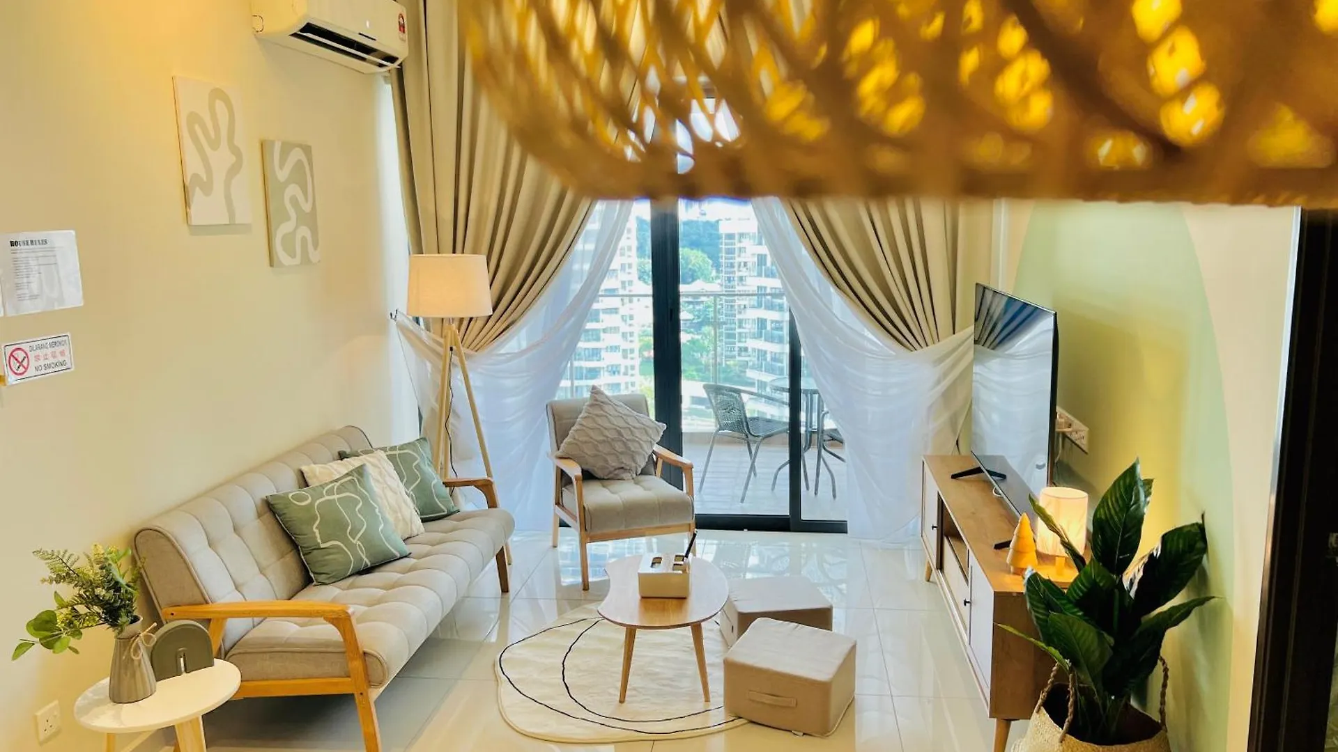 Apartment Muji-Inspired 2Br 2Ba Apartment, 8 Mins To Ciq, Sleeps 2-6 Johor Bahru