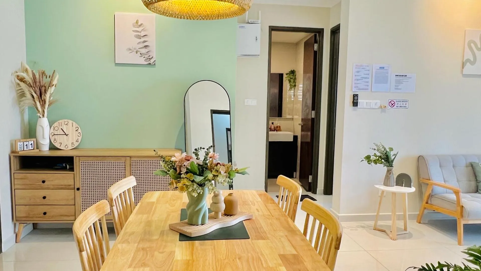 Muji-Inspired 2Br 2Ba Apartment, 8 Mins To Ciq, Sleeps 2-6 Johor Bahru 0*,  Malaysia